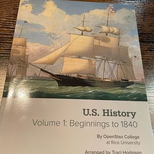 New U.S History Volume 1: Beginnings to 1840 textbook